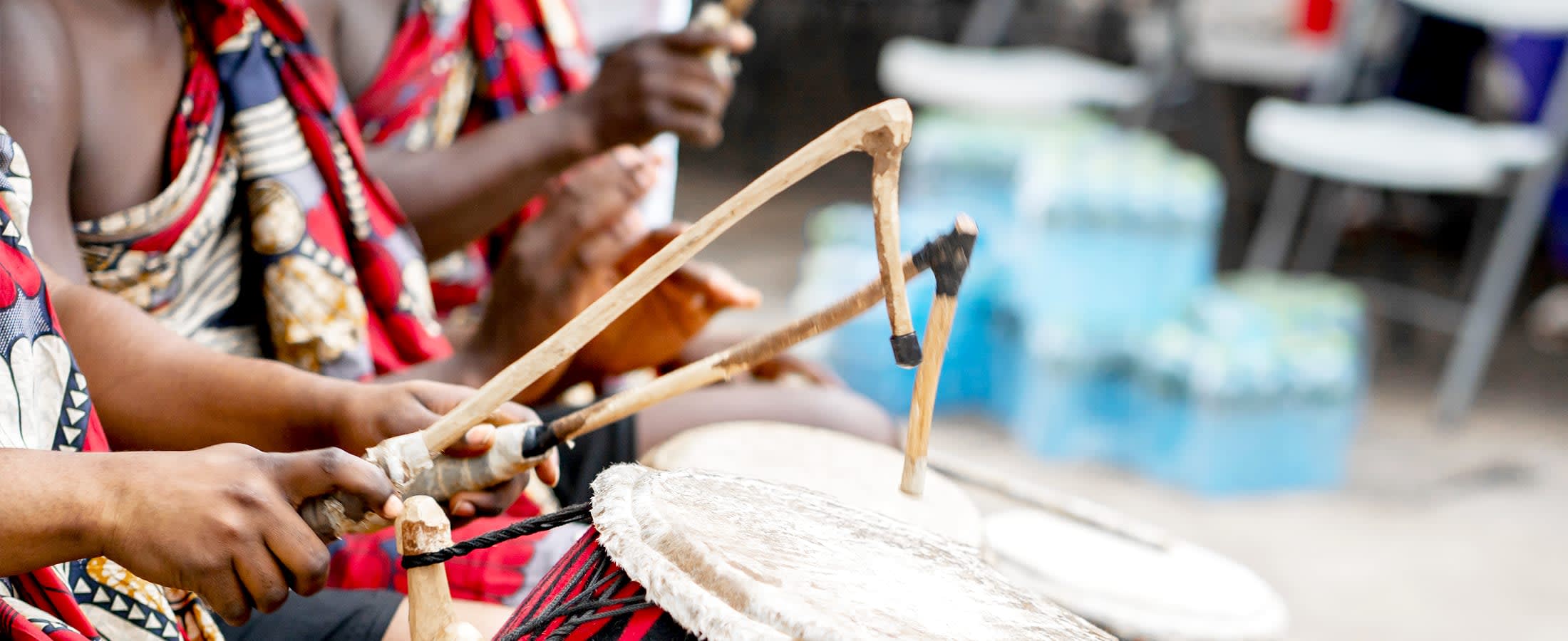 Traditional drumming