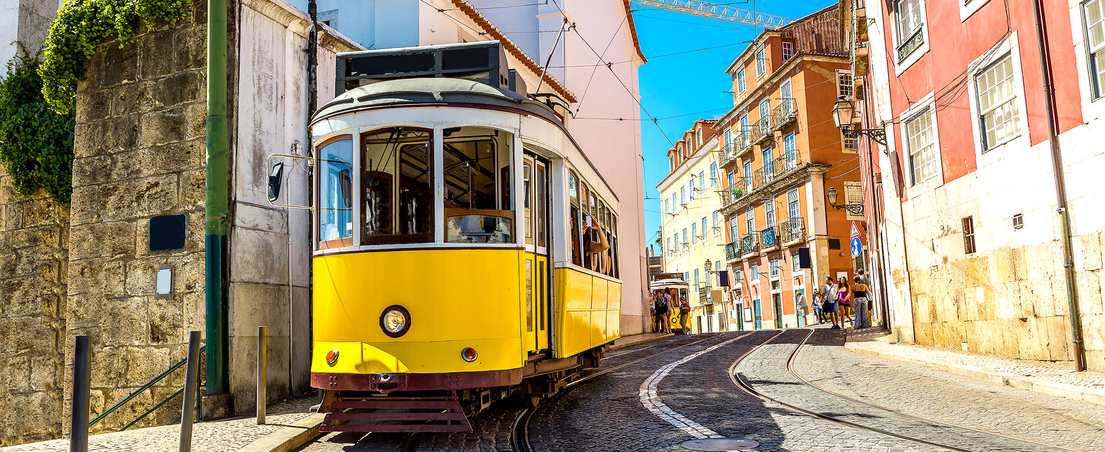 Tram in Lisbon