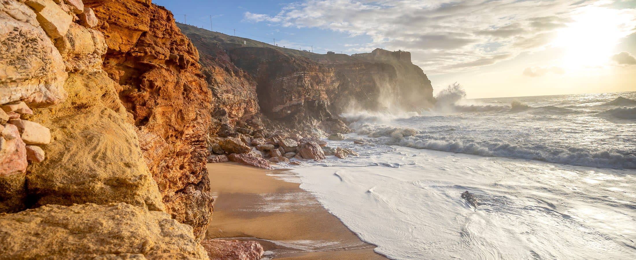 Nazaré coastline