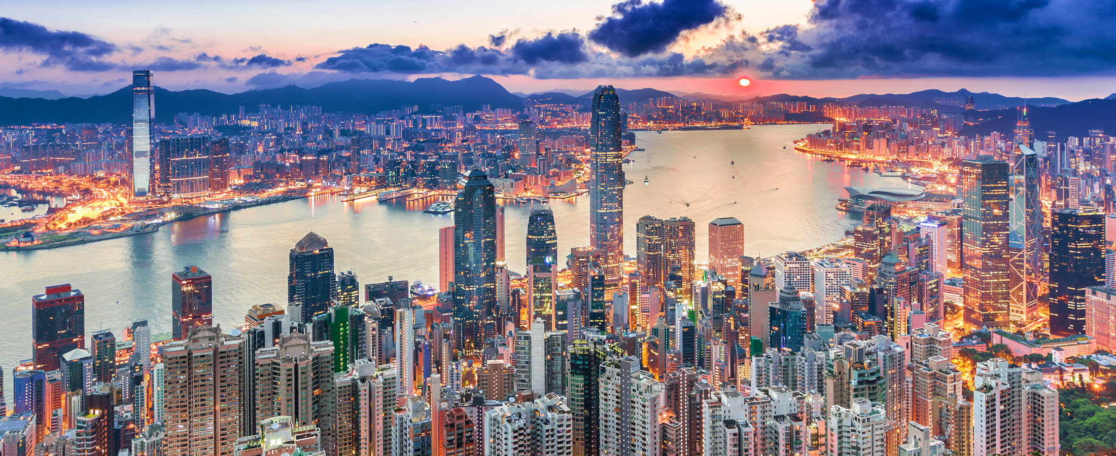 Hong Kong skyline