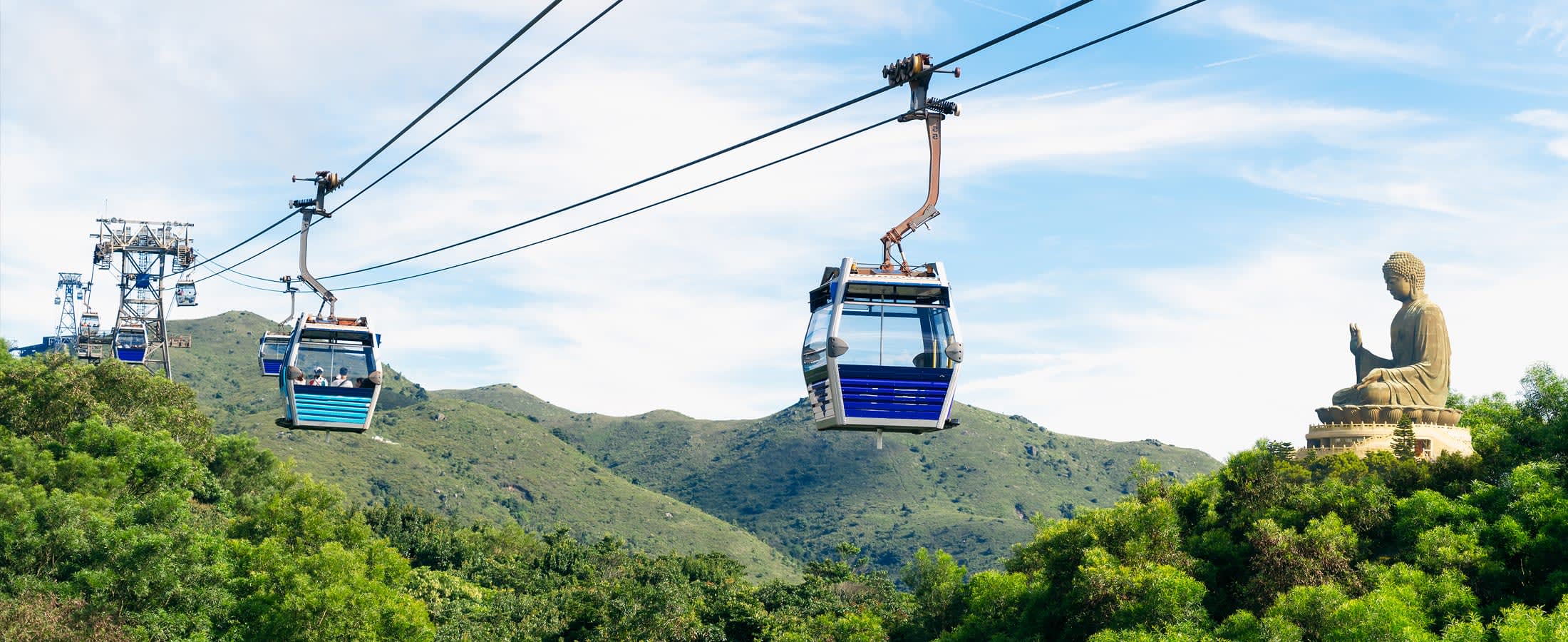 Cable car, Lantau Island
