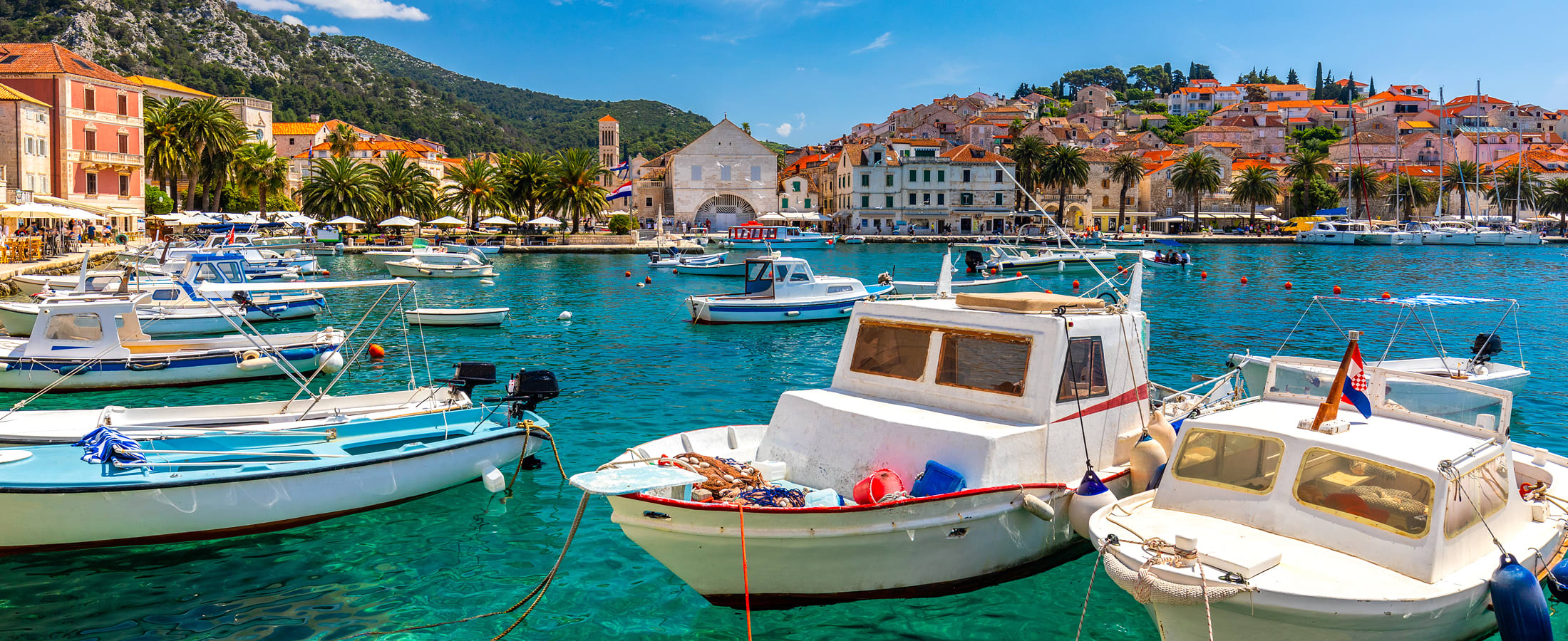 Harbor of Hvar