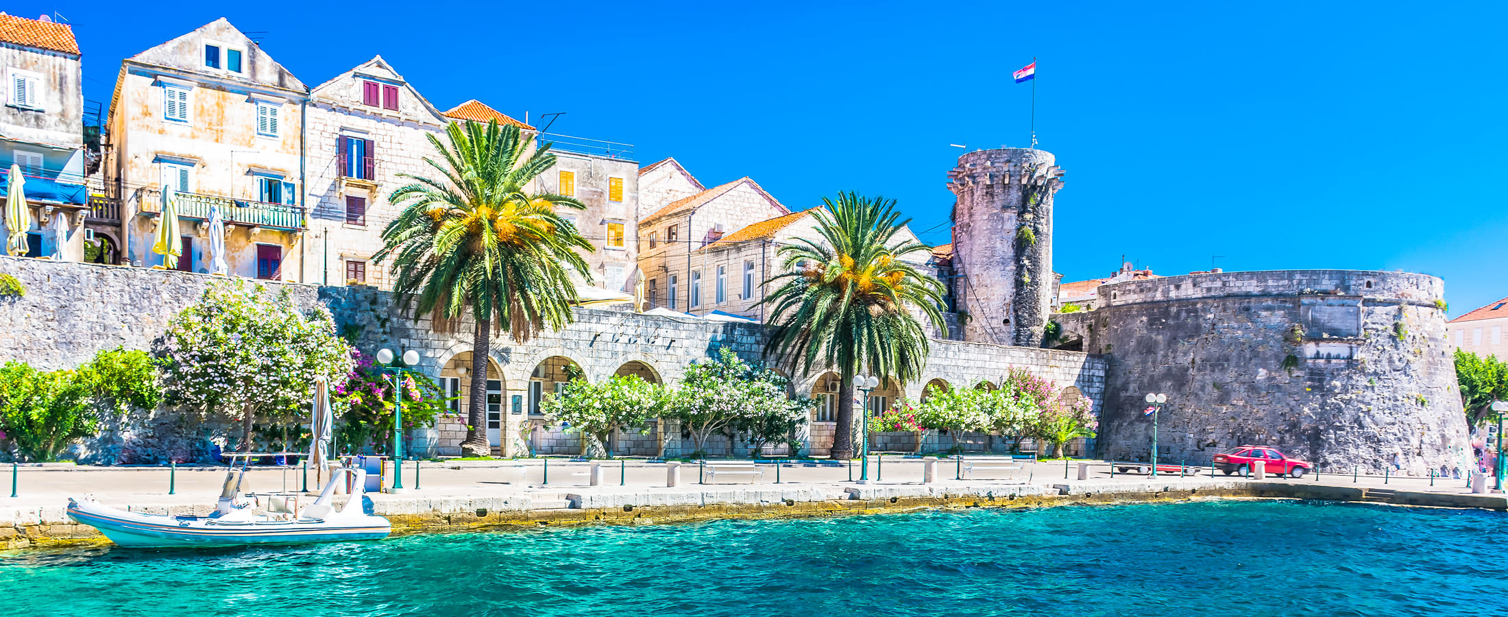 Seafront promenade, Korčula