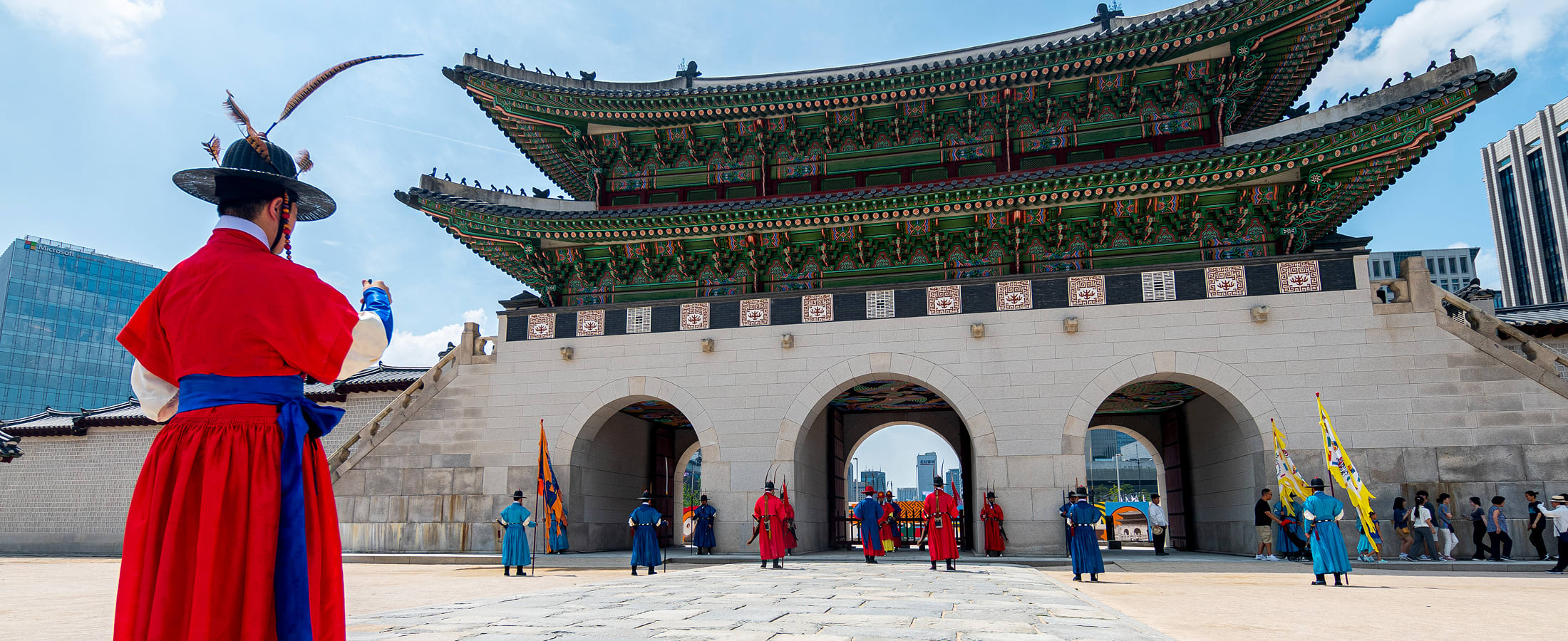 Changing of the guard, Gyeongbokgung Palace