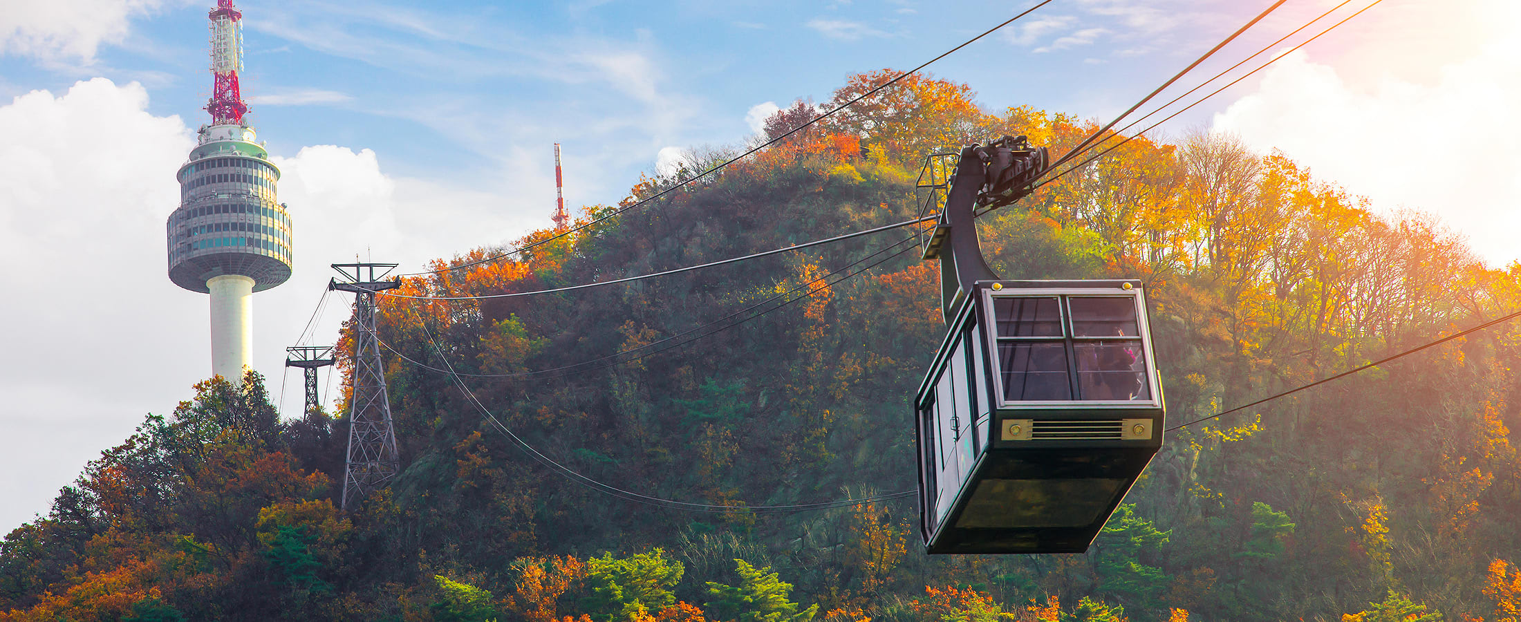 Namsan Cable Car, Seoul
