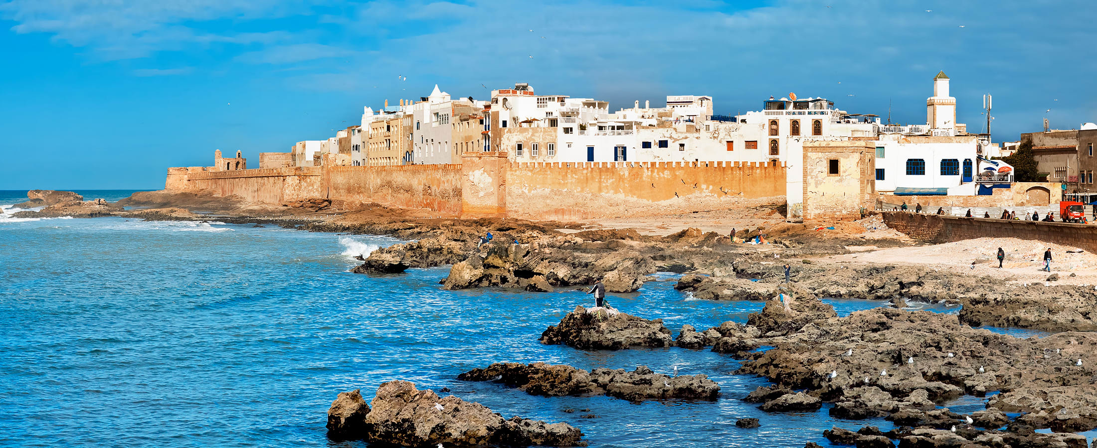 Panoramic view of Essaouira