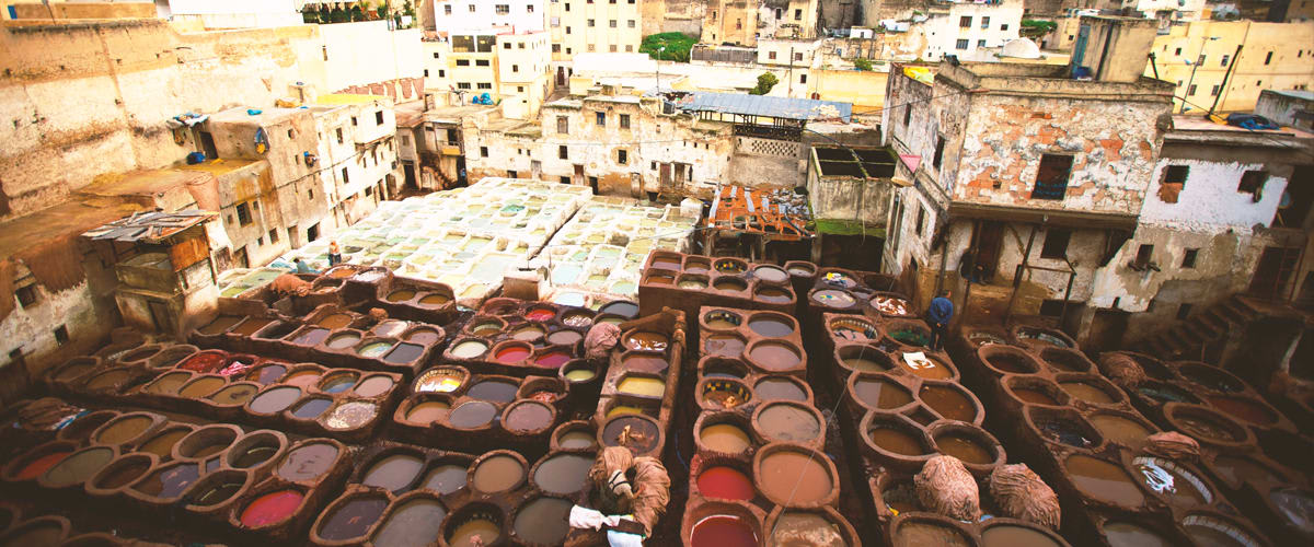 Leather Tannery, Fez