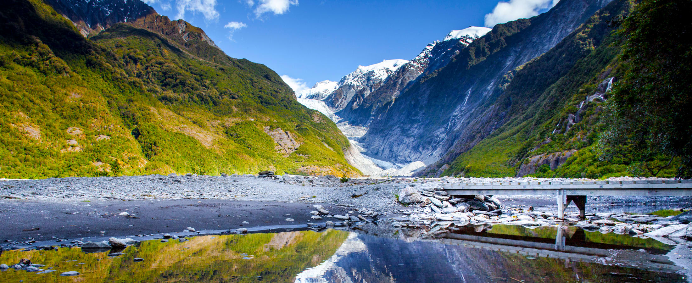 Franz Josef Glacier panorama