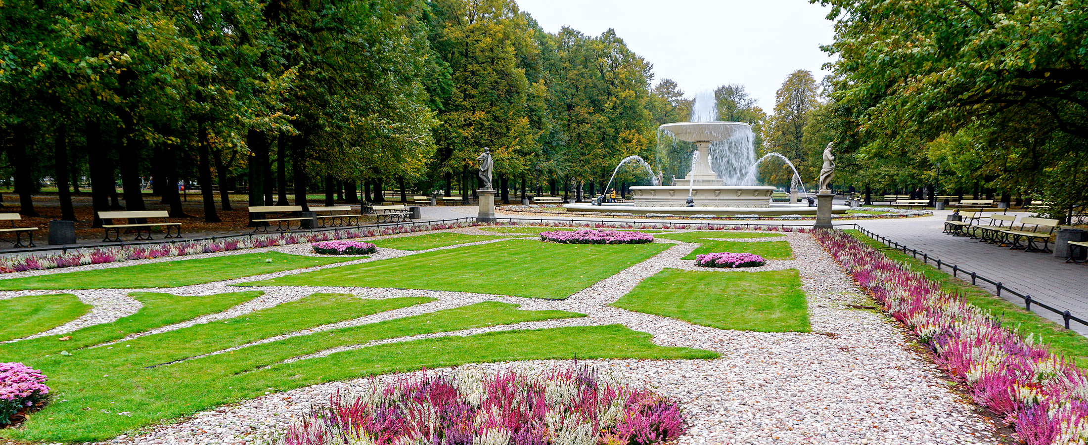 Saxon Gardens, Warsaw