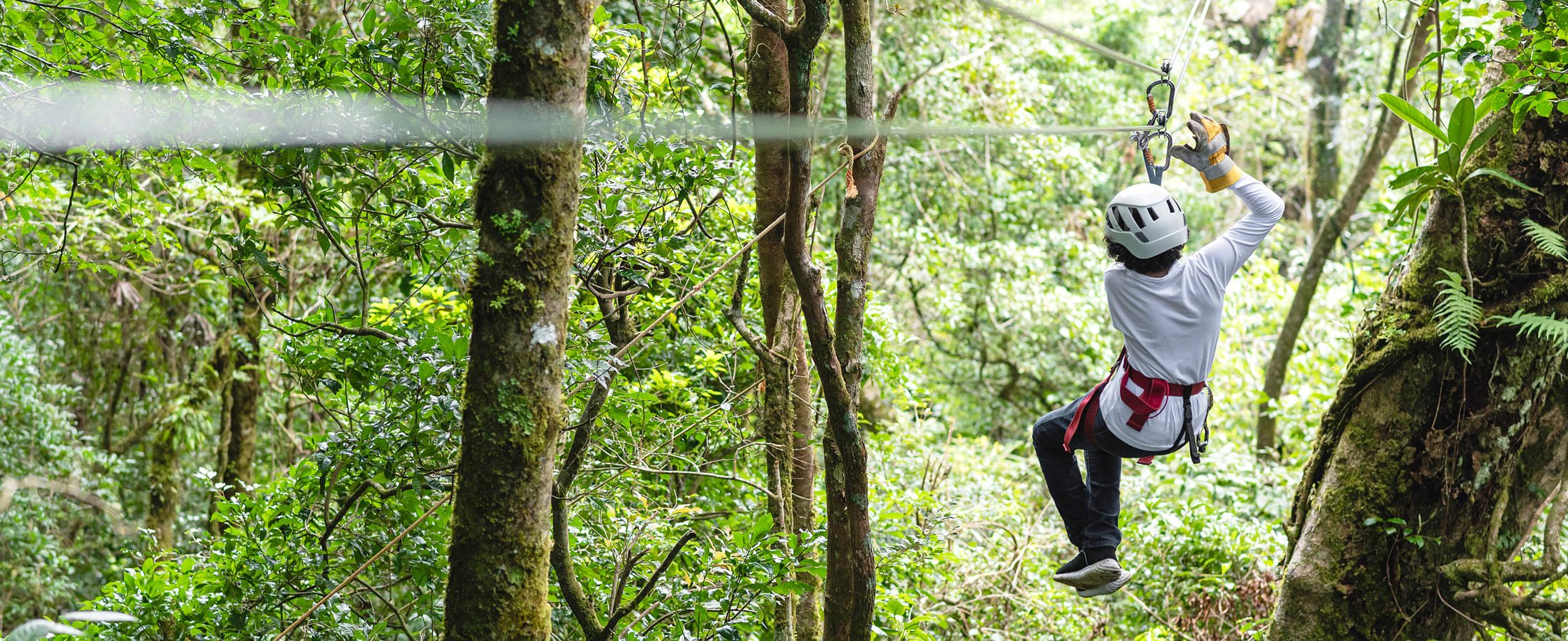 Ziplining in Arenal, Costa Rica