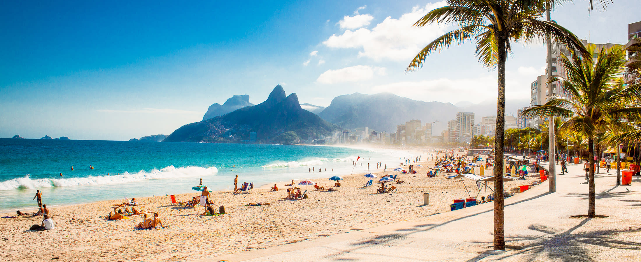 Sunny day, Ipanema Beach