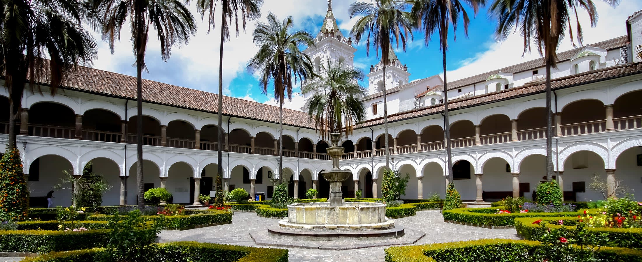 Courtyard, Monastery of San Francisco, Quito