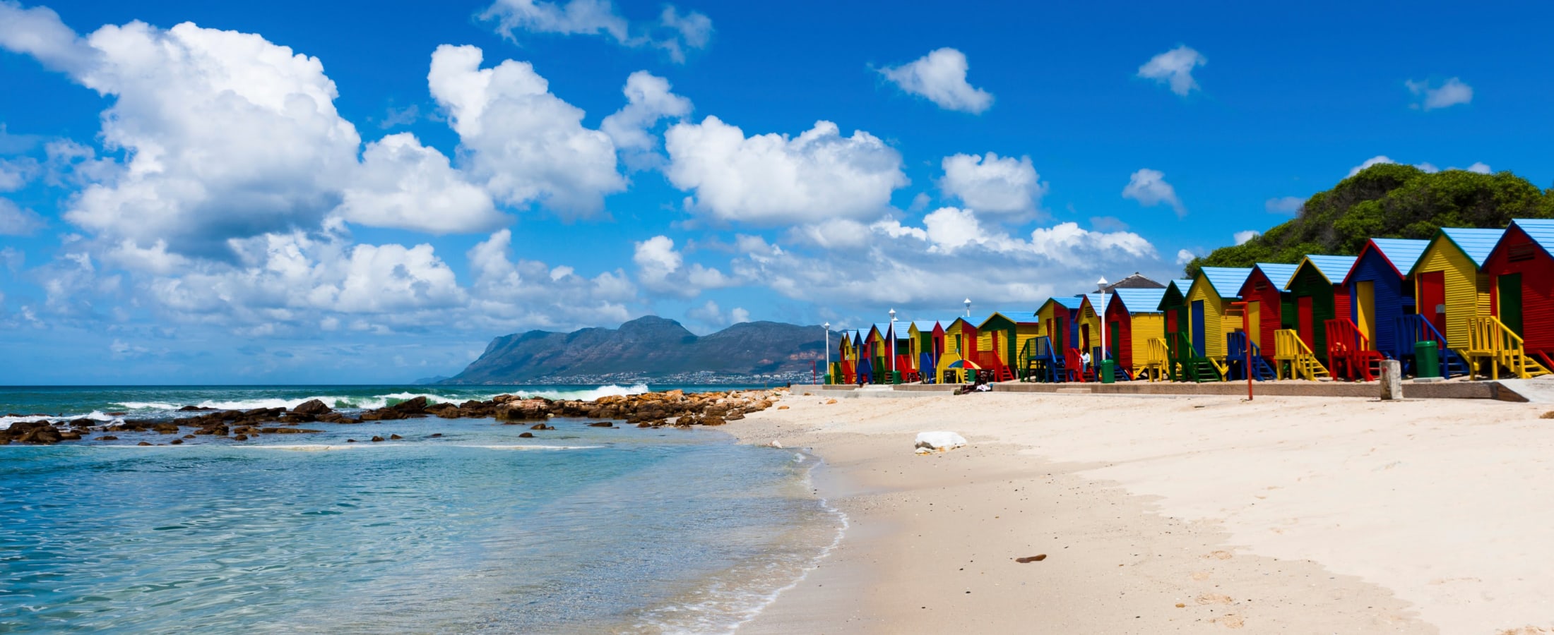 Beach huts, Cape Town 