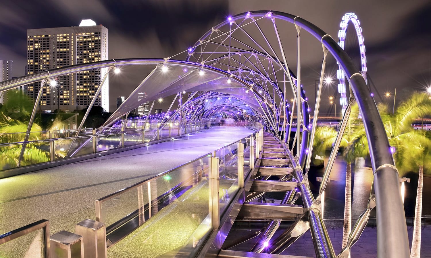 The Helix Bridge, Singapore