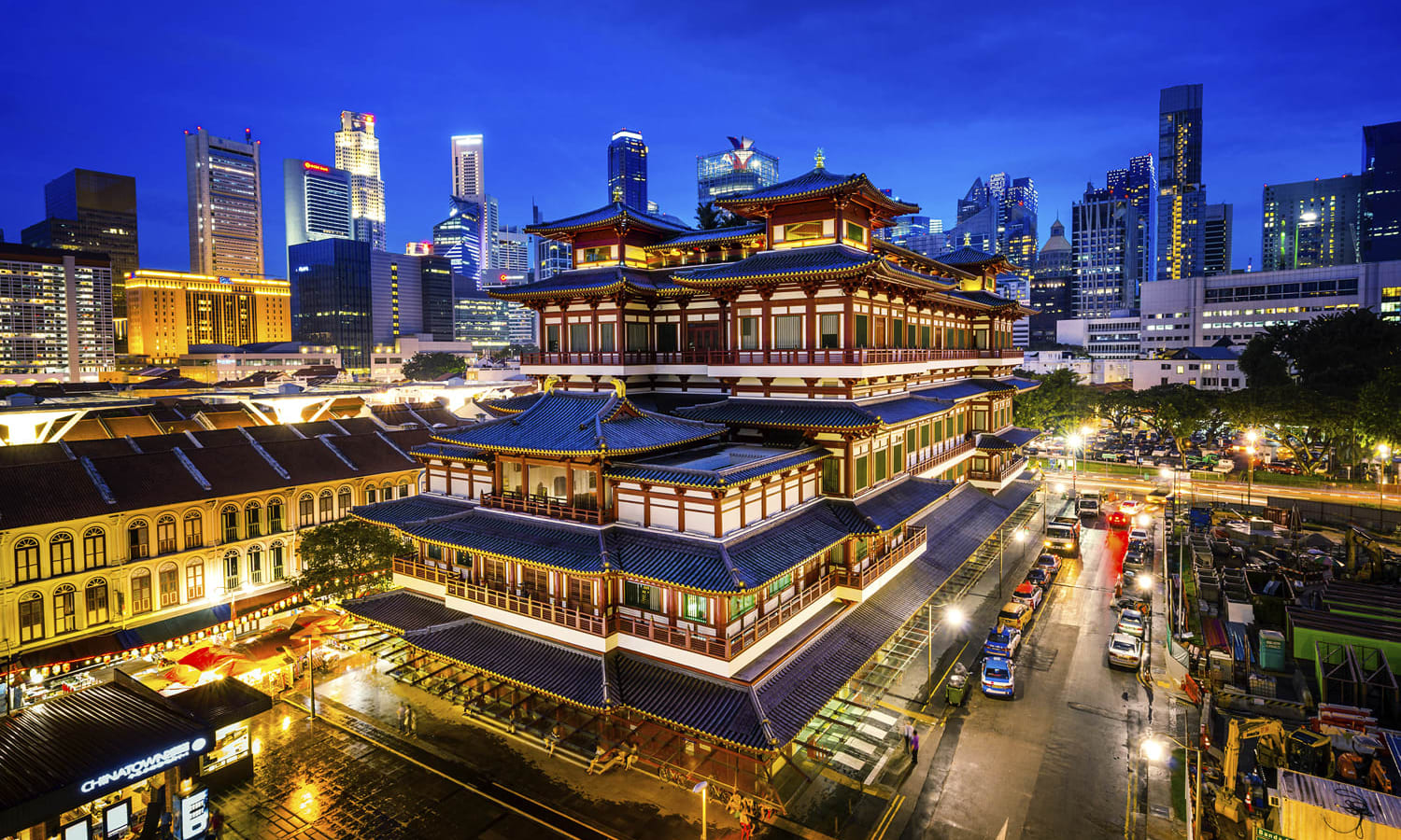 Buddha Tooth Relic Temple, Chinatown, Singapore