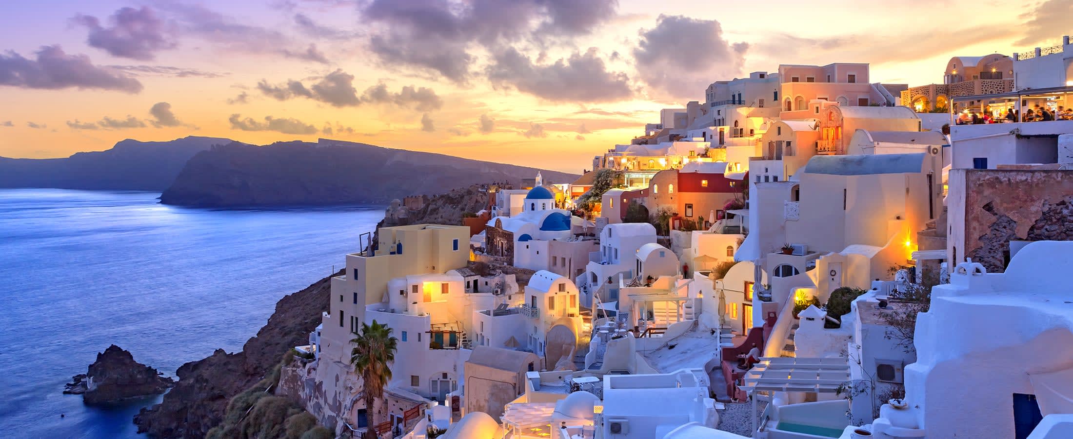 Santorini at dawn