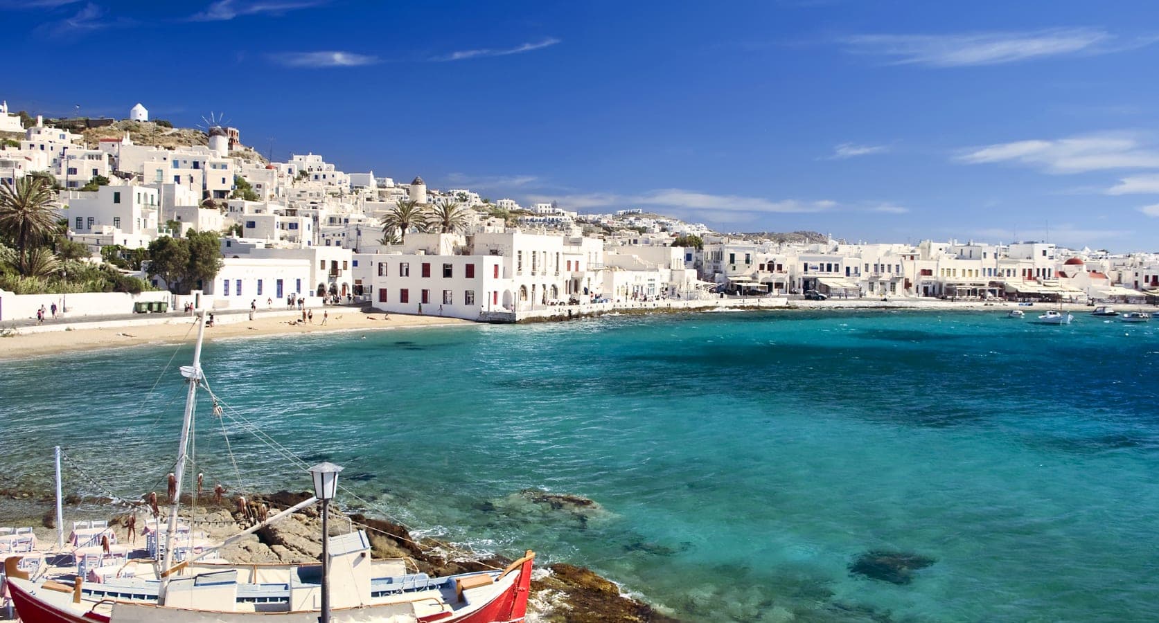 Mykonos Town Harbor