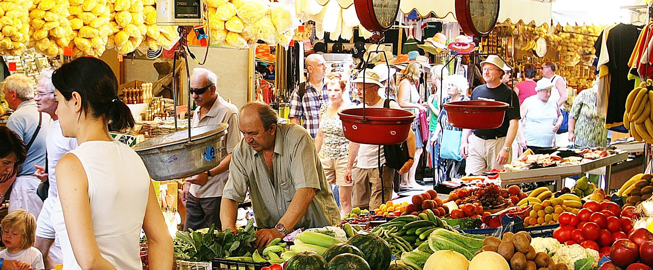 Market at Heraklion