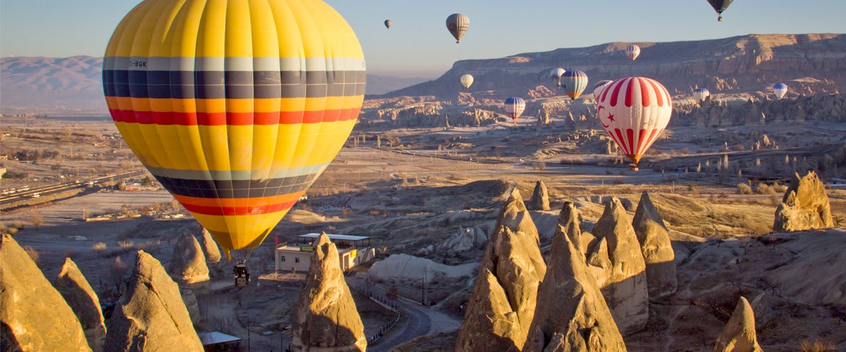 Hot air balloons, Cappadocia