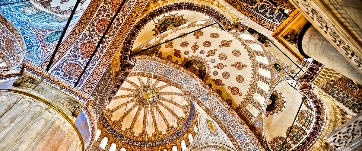 Blue Mosque ceiling