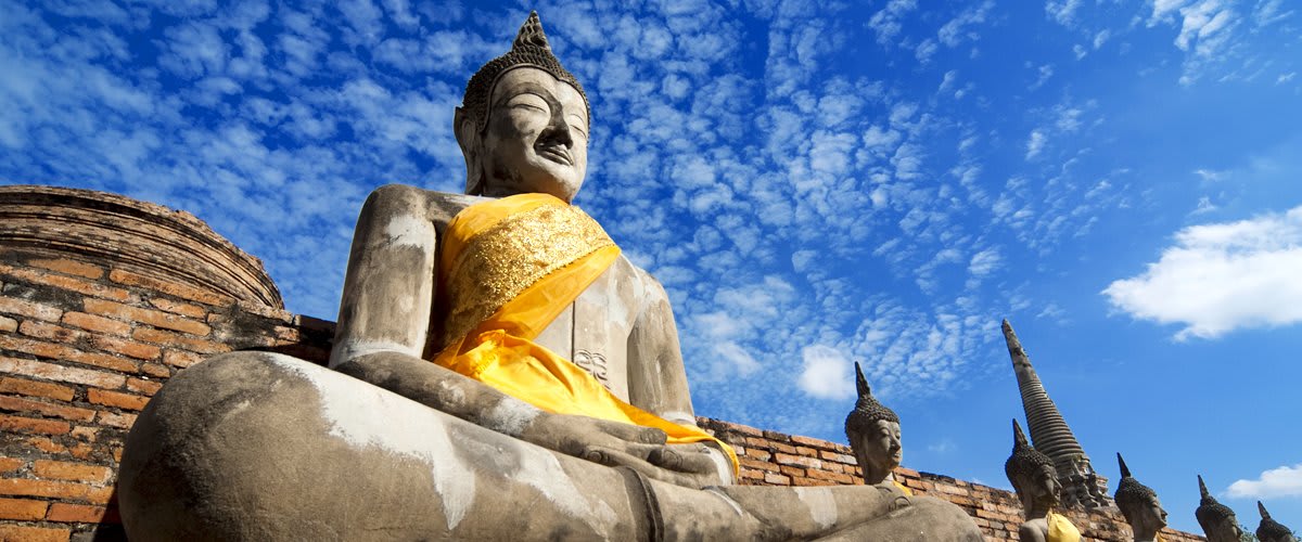 Buddha, Wat Yai Chai Mongkhon, Ayutthaya