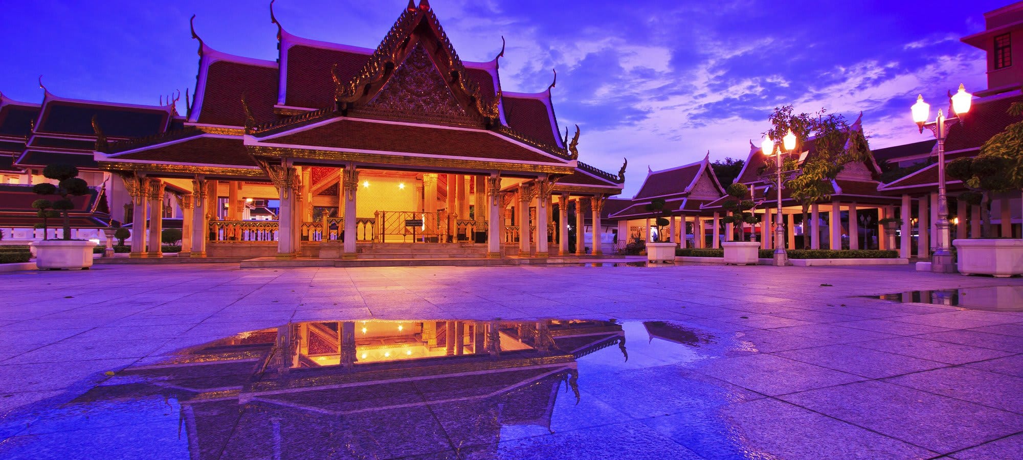 Wat Ratchanadda temple in Bangkok, Thailand 