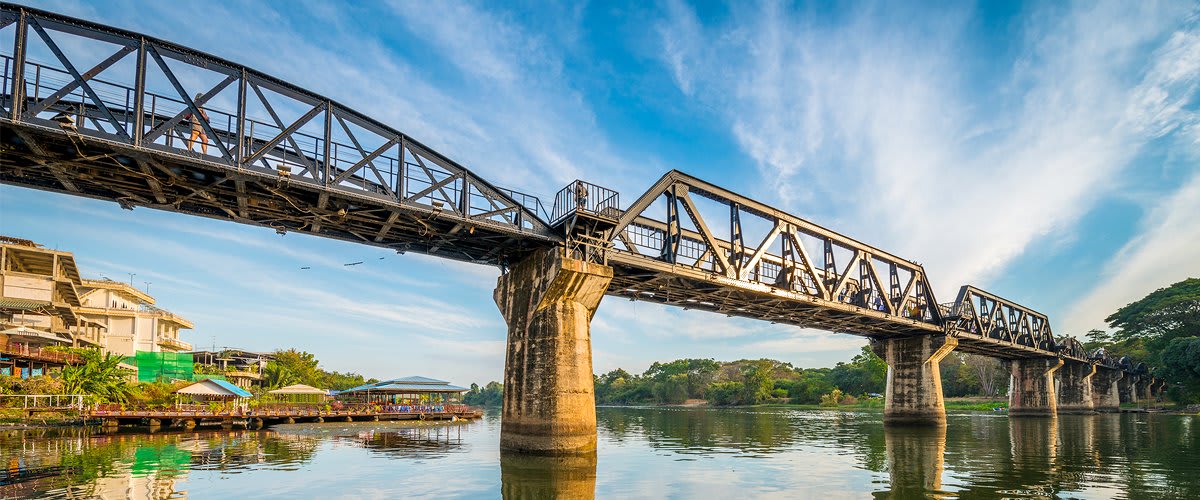 Bridge over River Kwai, Kanchanaburi