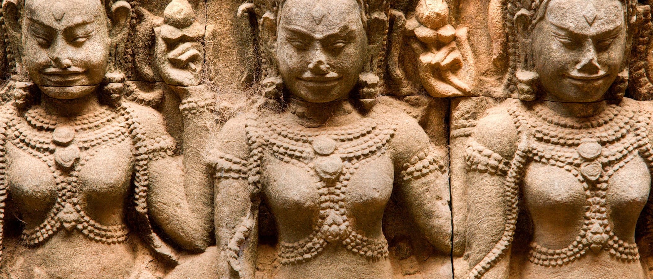Carvings, Elephant Terrace, Angkor Thom