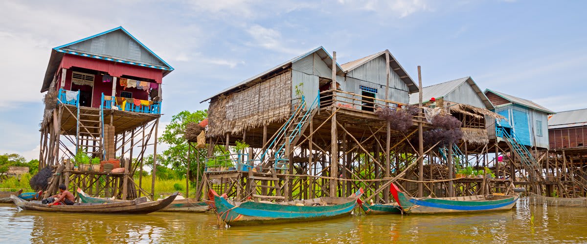 Floating village, Tonle Sap