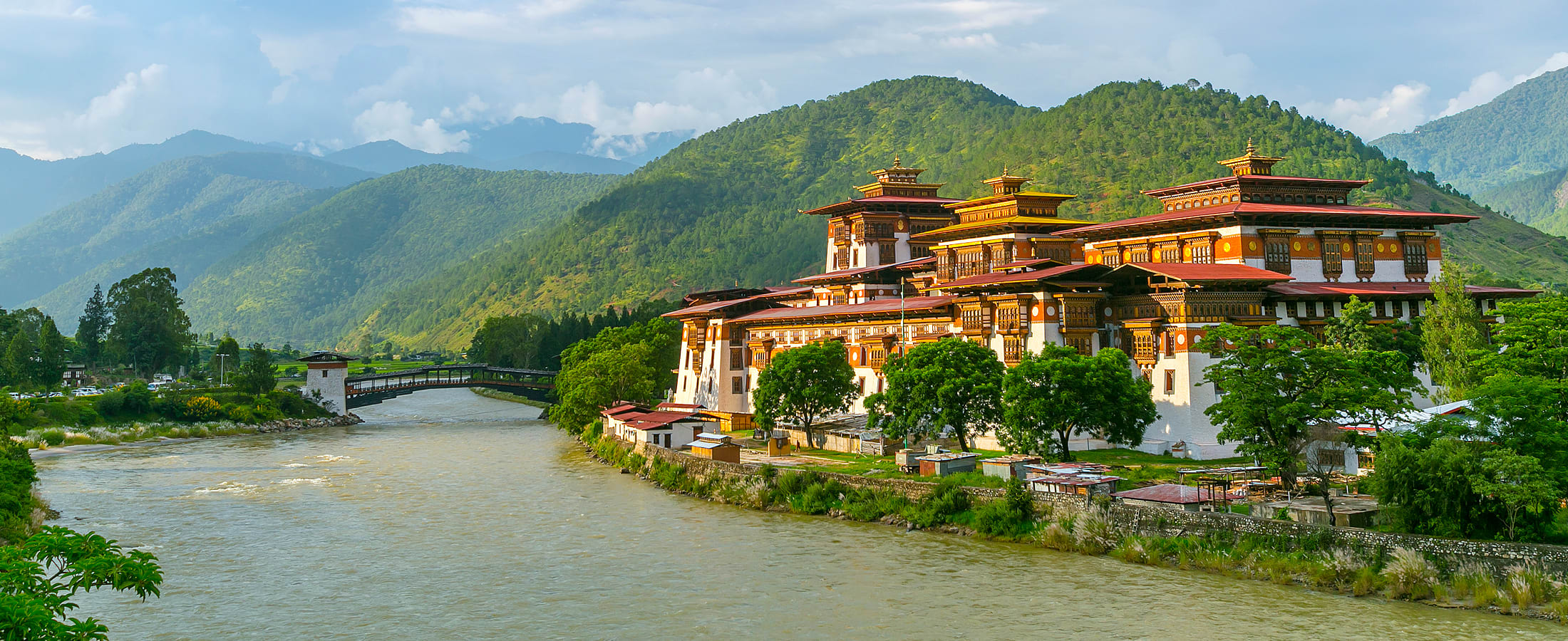 Punakha Dzong panorama