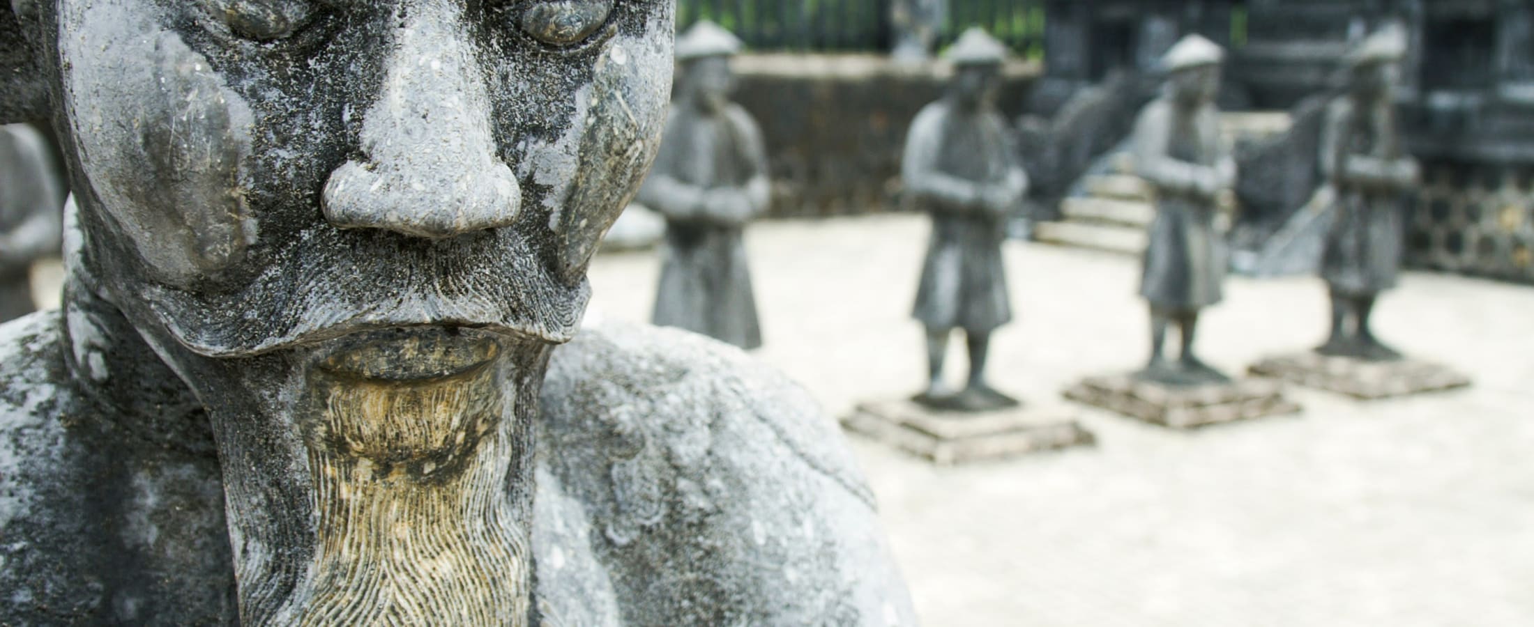 Statues, Khai Dinh Tomb, Hue