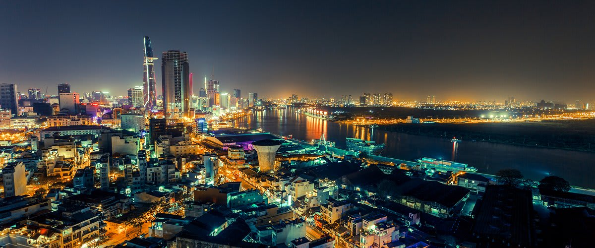 Ho Chi Minh City panorama