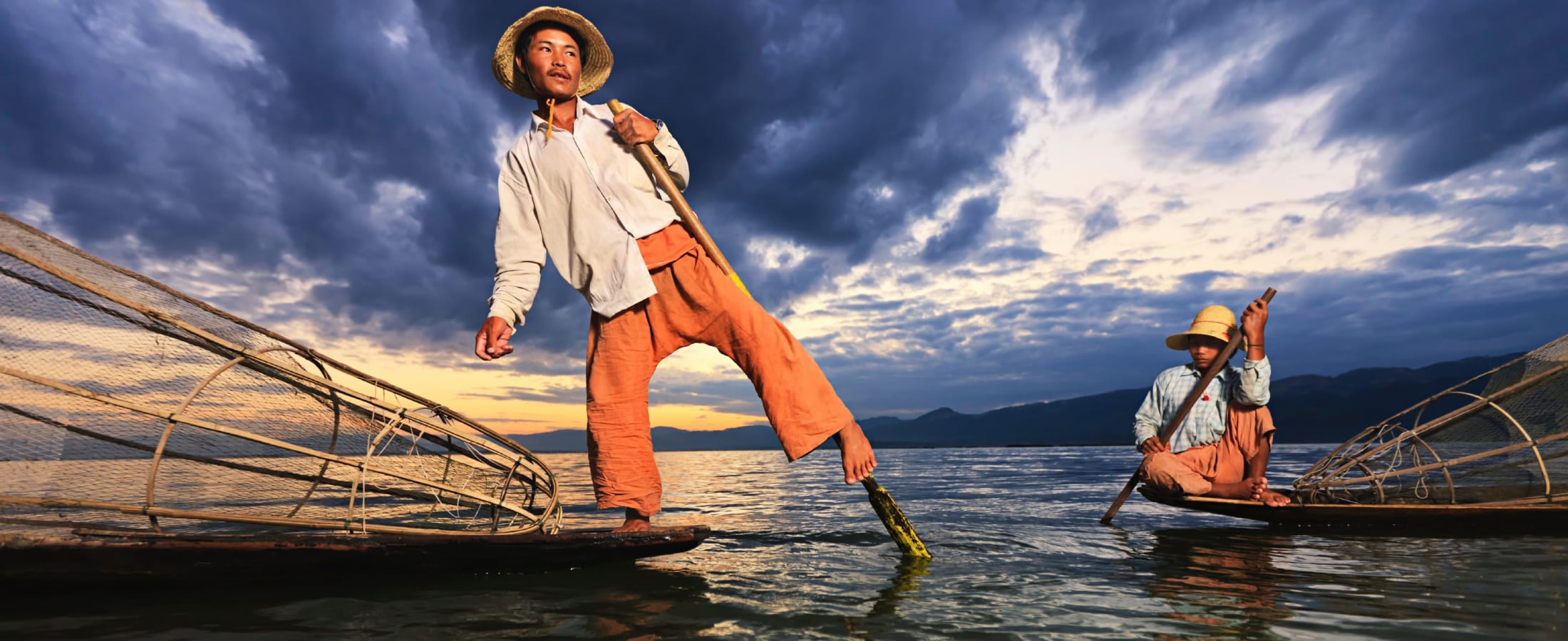 Fisherman on Inle Lake