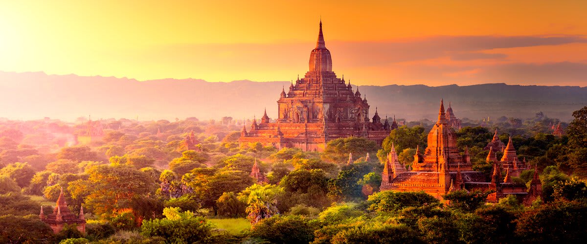 Bagan sunset
