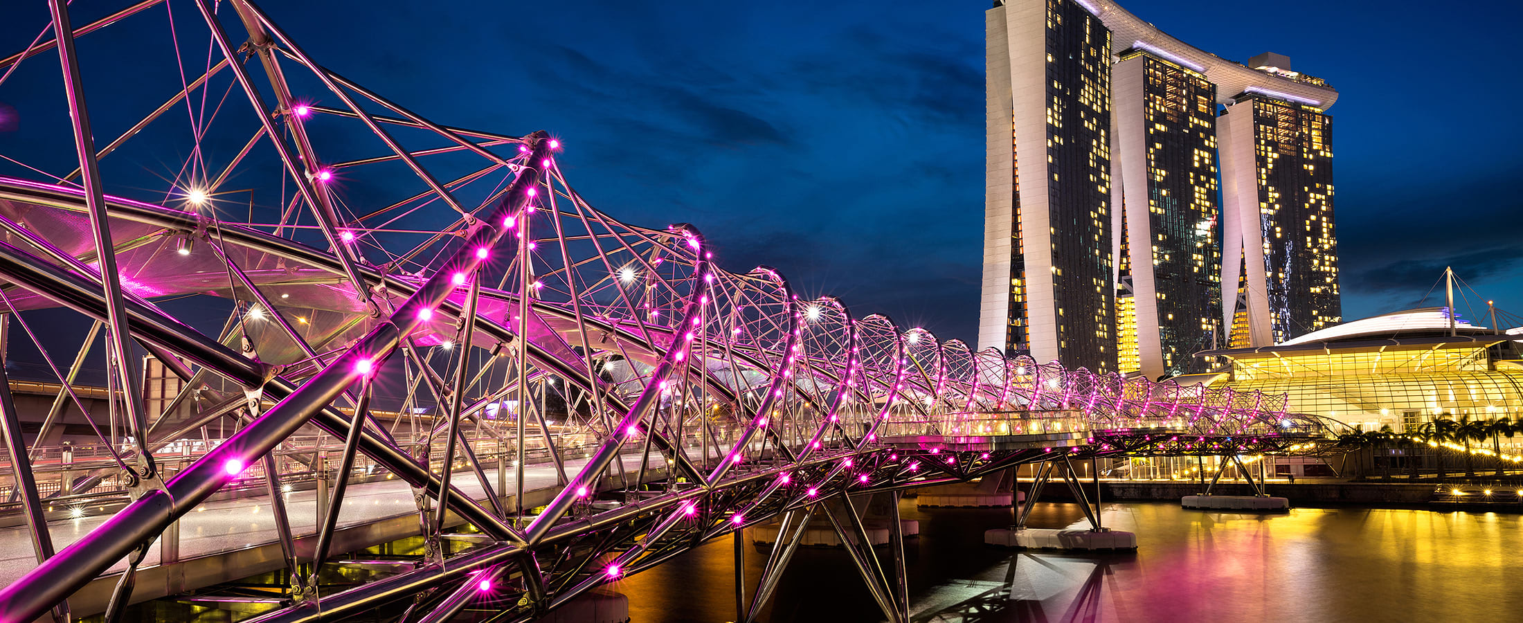 Helix Bridge, Singapore