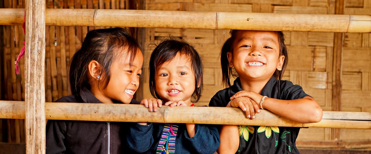 Children, northern Laos