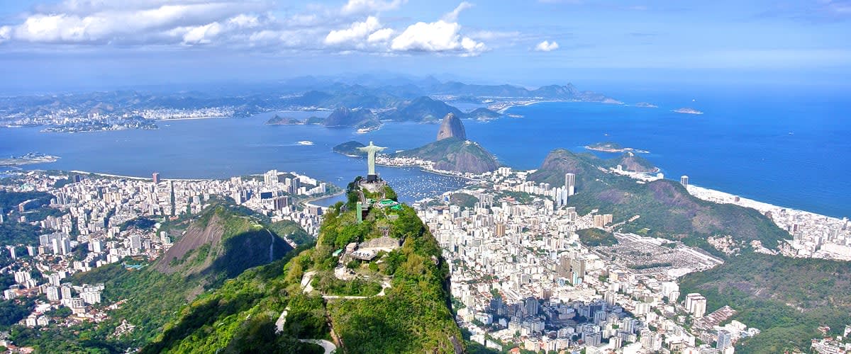 Aerial view of Rio de Janeiro