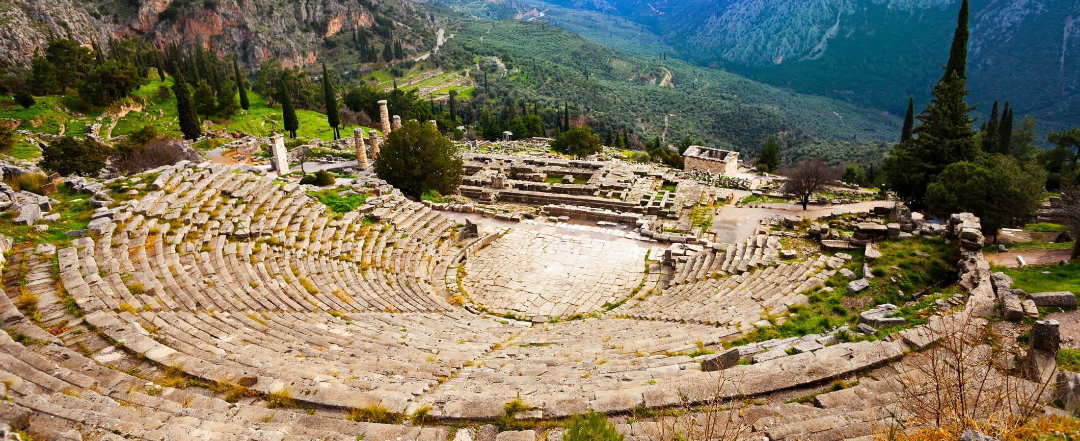 Amphitheater in Delphi