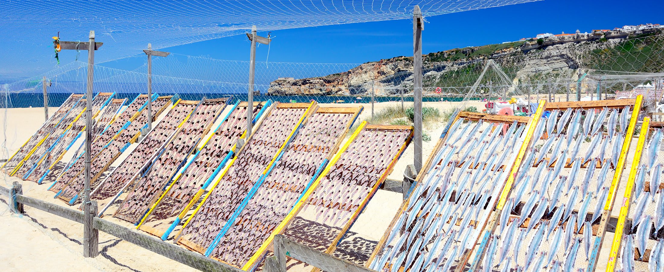 Drying fish, Nazare