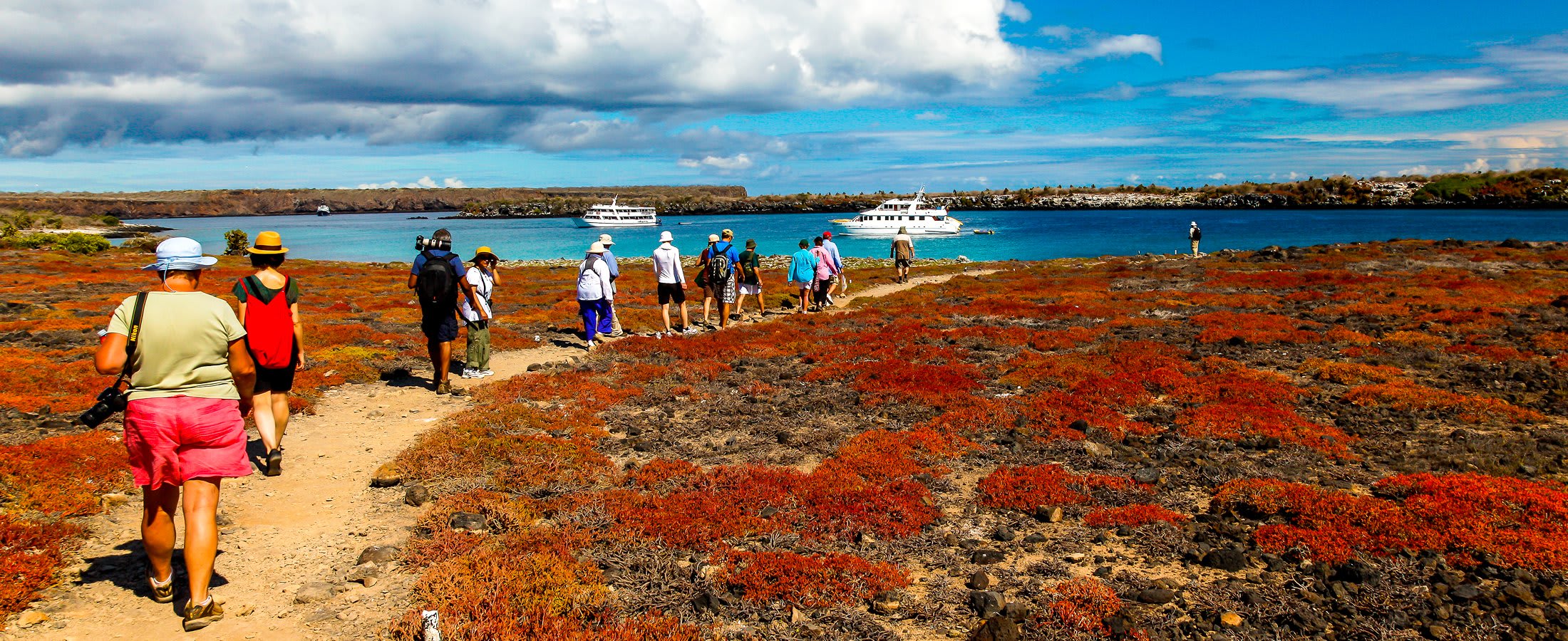 Tour group, Galapagos Islands