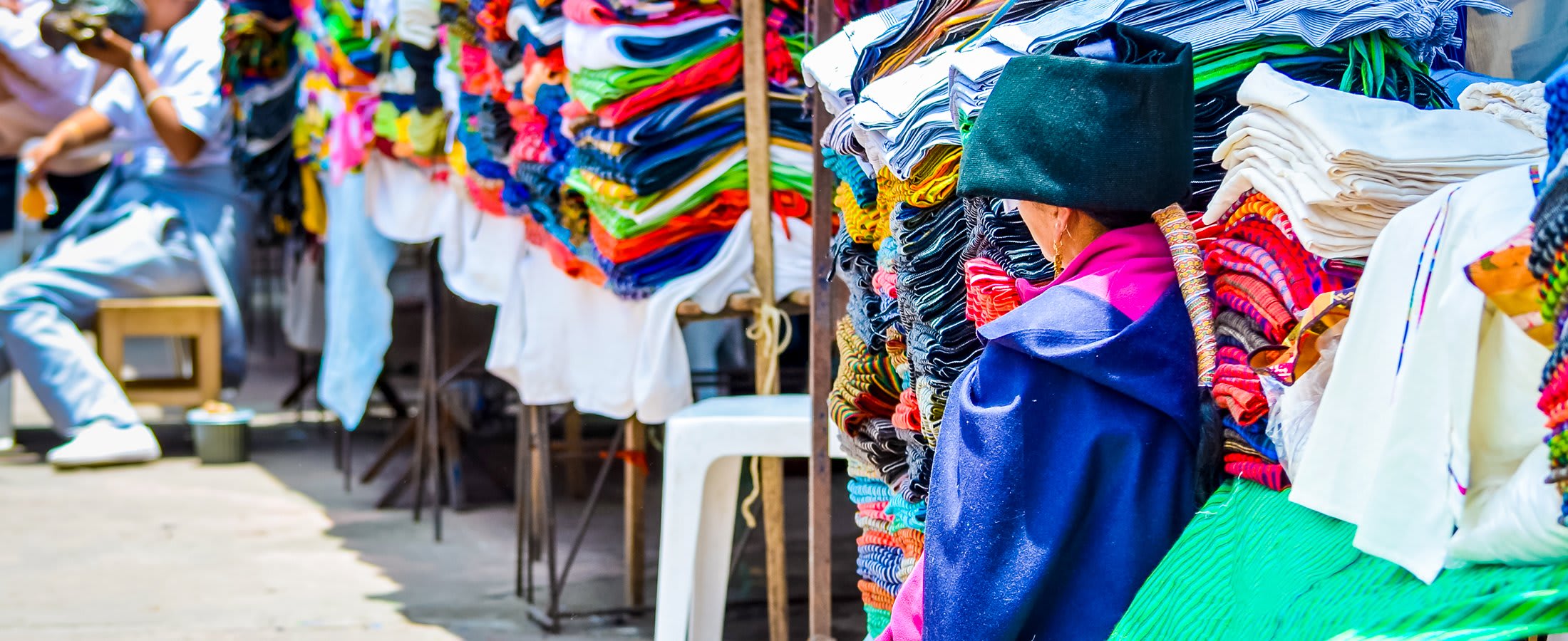 Vendor, Otavalo Market