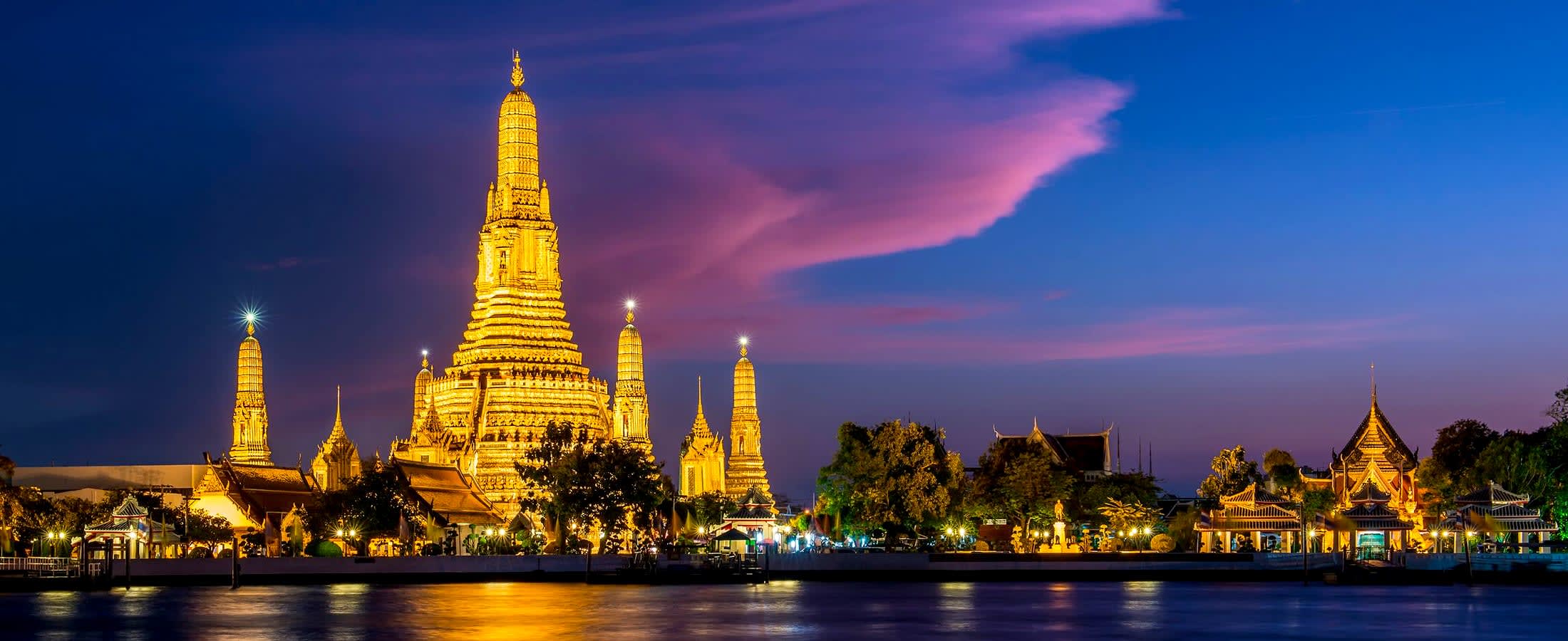 Wat Arun at night, Bangkok