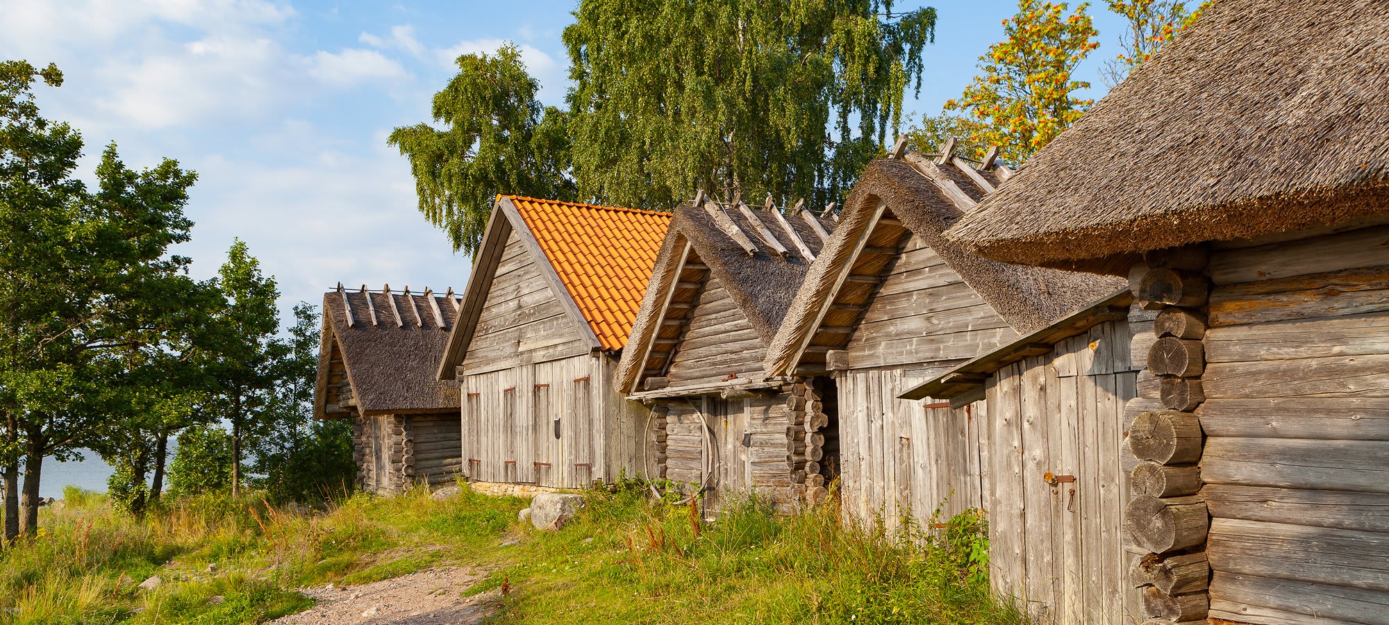 Fishermen huts, Altja Village