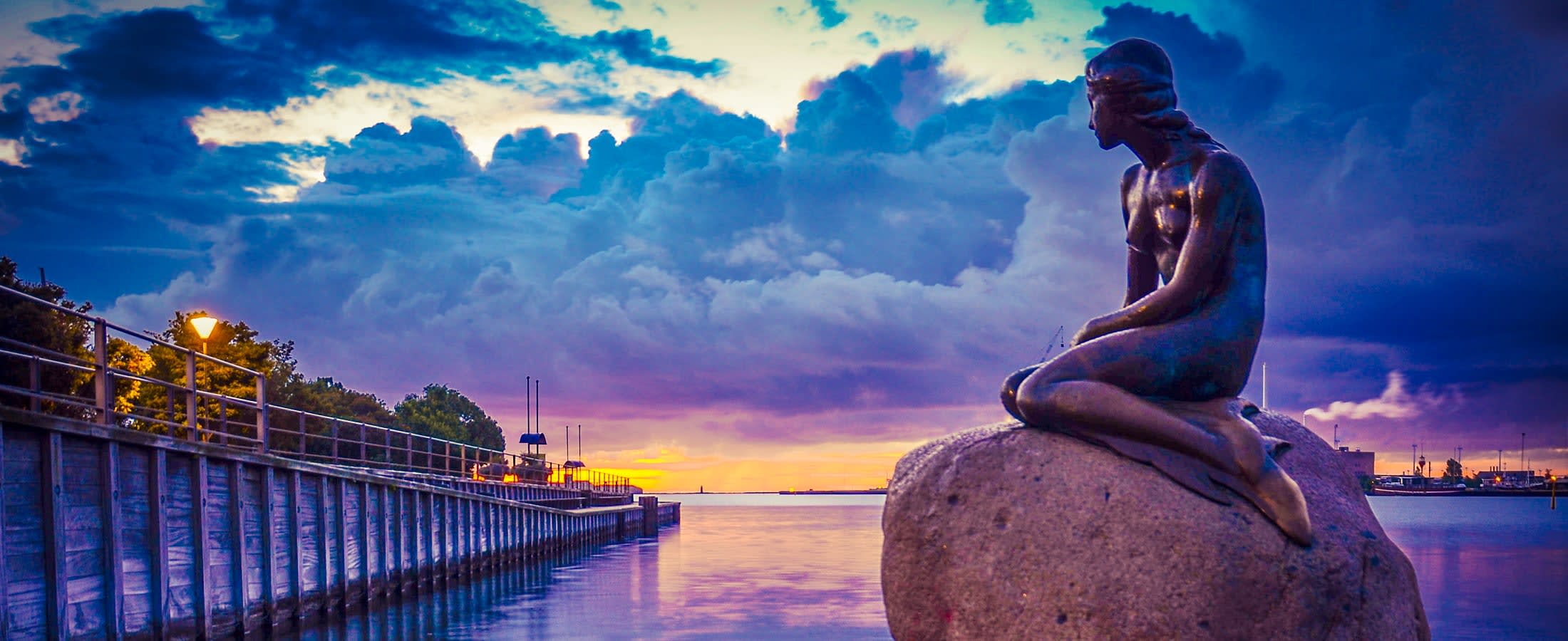 Little Mermaid statue, Copenhagen, Denmark