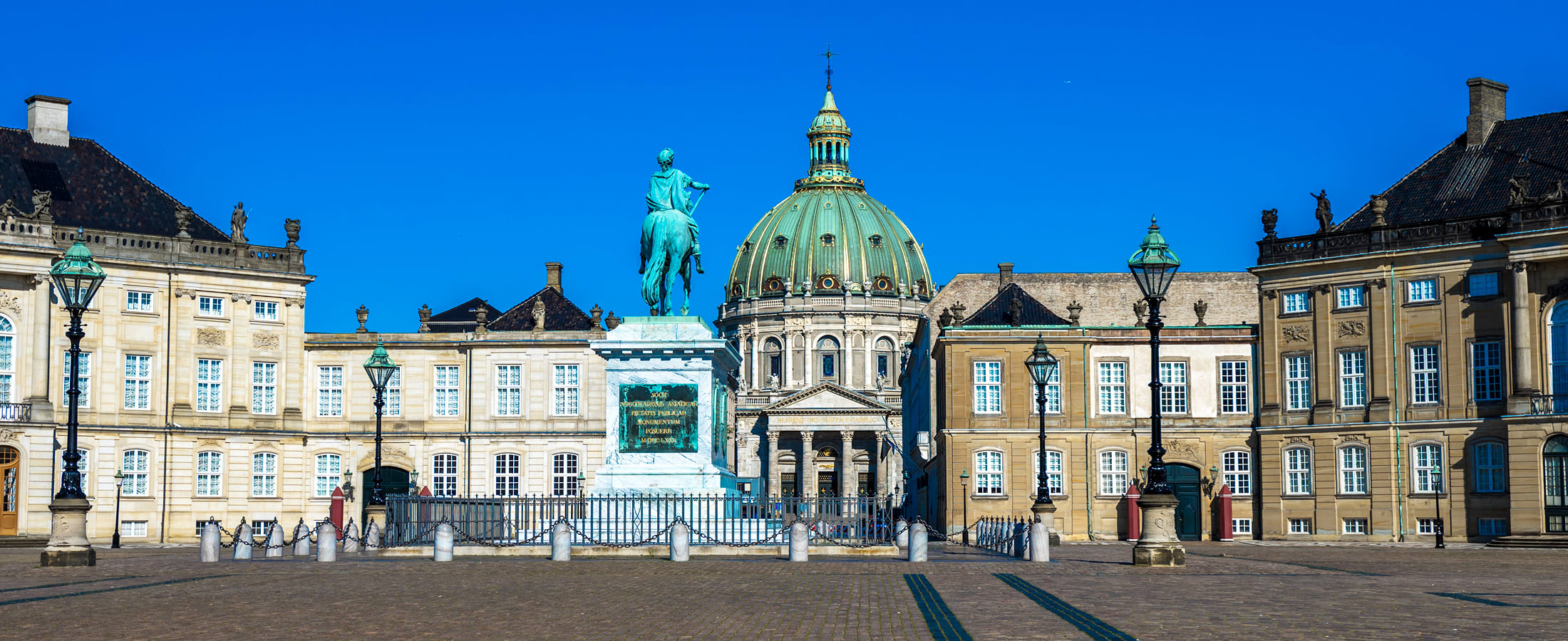 Royal Amalienborg Palace, Copenhagen, Denmark