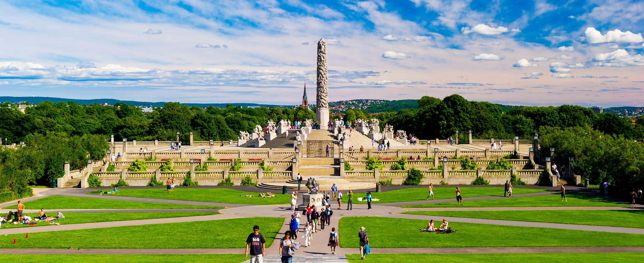 Monolith at Frogner Park, Oslo, Norway