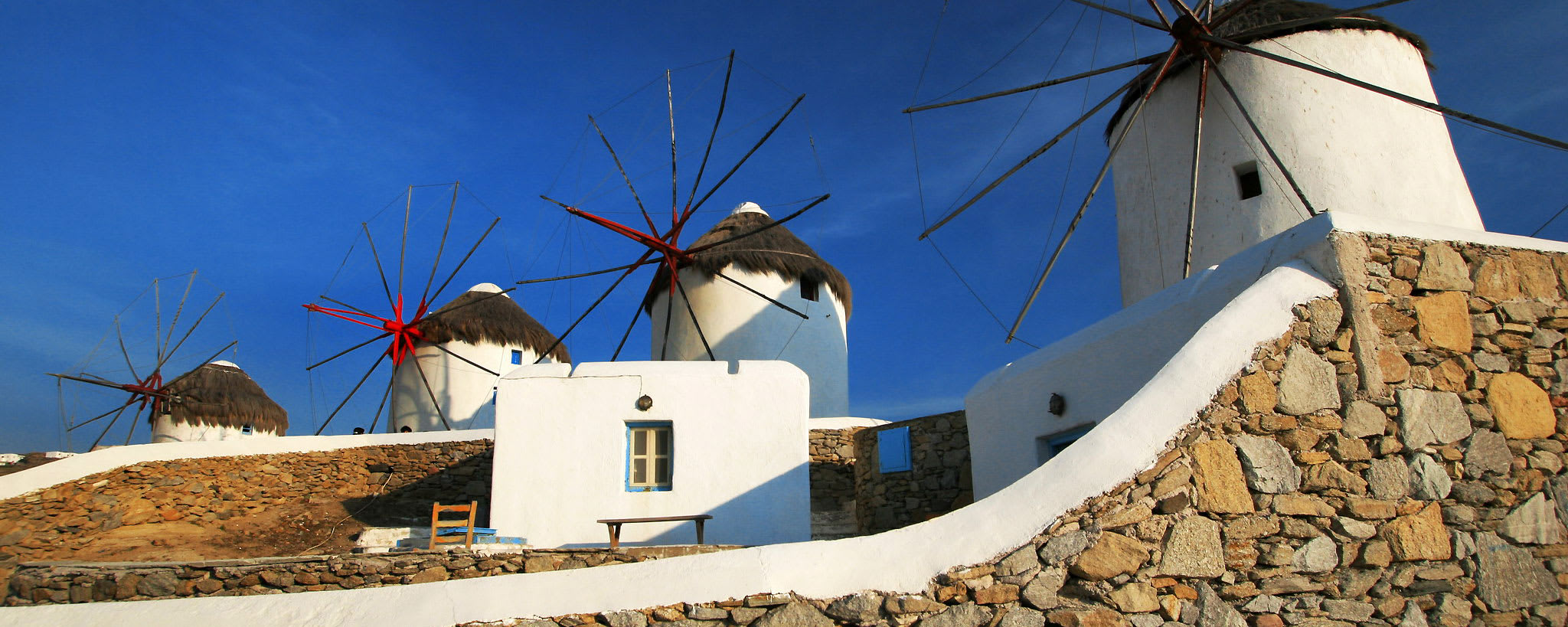Mykonos windmills