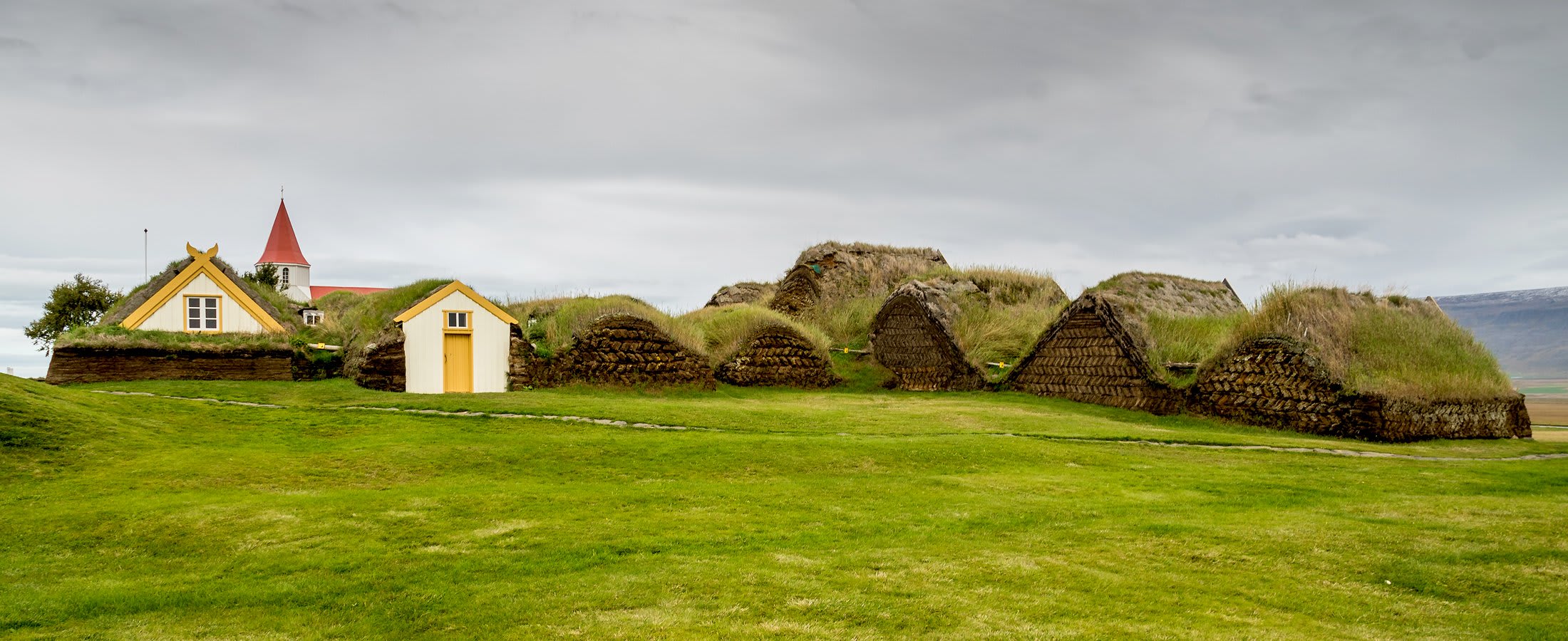 Glaumbær panorama
