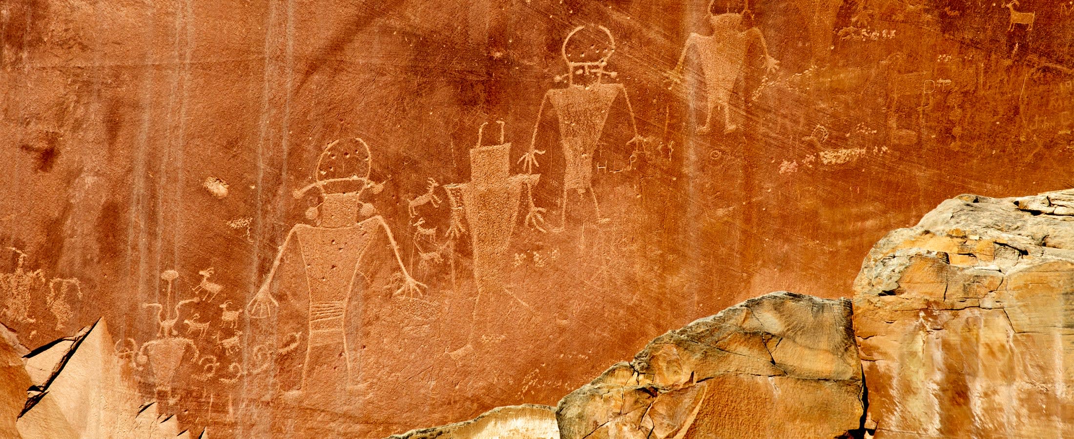 Torrey Petroglyphs, Capital Reef National Park, Utah