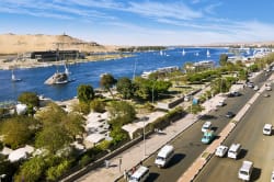 Nile waterfront, Aswan 